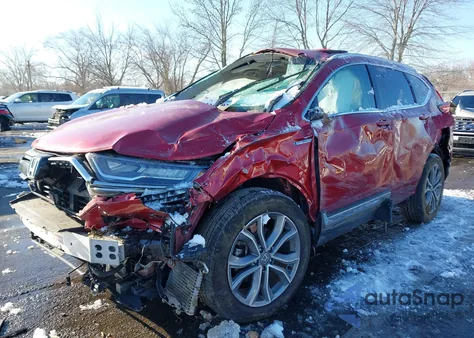 2021 Honda Cr-V Hybrid Touring from USA, damaged, VIN 7FART6H96ME034251